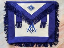 Masonic Regalia Master Mason BLUE APRON EMBROIDERED picture