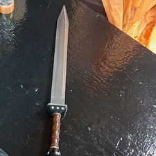 BK 1927 Stainless Steel Double Edge Dagger, Full Tang Wood Handle picture