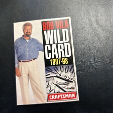 Jb98a Sears Roebuck Craftsman 1997/98 Wild Card Bob Villa Vila 30% Off Coupon picture