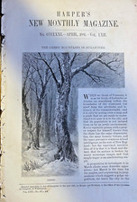 1881 Vermont Sugar Making Time In The Green Mountains picture