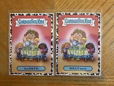 Garbage Pail Kids Kids At Play Black Parallel 51a/51b TEA PATTI/DOLLY DATE picture