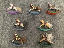 Hallmark Keepsake Ornaments Lot of 7 Rocking Horse Series picture