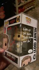 Autographed Funko Henry 001 Jamie Campbell Bower with Quote. JSA Certification picture