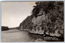 RPPC Black Hawk's Head Wisconsin Dells Postcard picture