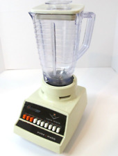 Vintage Osterizer Cycle Blend  Pulse-Matic 10 SPEED Blender Almond 890-16H picture