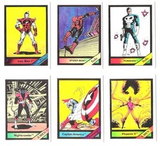 1986 1987 MARVEL UNIVERSE SERIES 1 I SINGLE CARDS from list below Comic Images picture