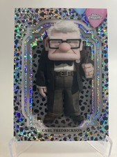 2024 Topps Chrome Disney Carl Fredrickson #134 Black & White Speckle /101 picture