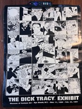 The Dick Tracy Exhibit – Vintage Exhibition Poster (1990–1991) picture
