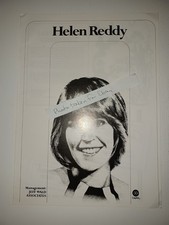 1974 Helen Reddy 9x12 Industry clipping ad picture