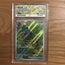 Pokemon Bulbasaur 166/165 English Scarlet and Violet 151, ACE 9 picture