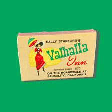 Vintage Matchbox Sally Stanford's Valhalla Inn Boardwalk Sausalito California picture