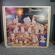 Dreamsicles Nativity Collection DX489 1995/96 Kristin Haynes 15 Piece Grannycore picture