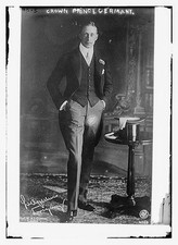 Photo:Germany Crown Prince Wilhelm 1910s Formal Portrait Suit picture