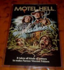 Kevin Connor horror sci fi director signed autographed photo Motel Hell picture