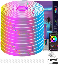 50FT RGB Led Neon Rope Lights Outdoor with Remote & App Control picture