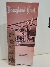 1959 vintage Disneyland Hotel brochure Tinkerbell on Cover Disney 1950's Anaheim picture