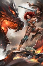 RED SONJA #16 - KATYA SINYUKHINA VIRGIN VARIANT COVER A EXCLUSIVE picture