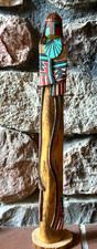 Hopi Hand Carved & Painted Cottonwood Long Hair Maiden Kachina Doll ~ 17