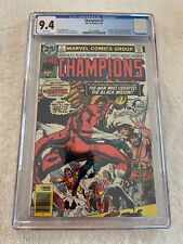 Champions #7 - CGC 9.4 - White Pages - 1st app. Darkstar - Marvel Comics 1976 picture