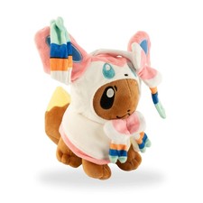 Pokémon Eevee Sylveon Poncho Plush Toy 9
