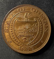 Very Rare Beautiful AU 1915 Panama Pacific Exposition Comm. Medal HK#411 picture