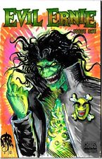 Evil Ernie #1 (2021) Dynamite Blank Cover Variant Comic W Original DCastr Art picture