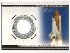 2009 Topps American Heritage Space Shuttle Atlantis Space-Flown Relic HSFR-SSA7 picture