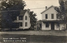 Northwood Center NH Post Office and Store c1900s-10s Real Photo Postcard bhn picture