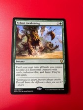 1x SYLVAN AWAKENING - Dominaria - MTG - Magic the Gathering picture