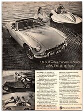 Original 1973 MG-TC Car Original Print Advertisement (8x11) - British Leyland picture