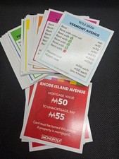 MONOPOLY 2025 Replacement Property Title Deed Cards NEW - YOU PICK picture