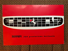 1960 Ferrari 250 GT SWB Original Brochure picture