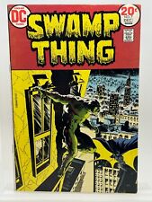 Swamp Thing 7 ~Est 6.5-7.0 ~(12/73) ~Classic Wrightson ~OW/W pgs ~1st Team-Up picture
