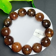 12mm Natural Super 7 Bead Bracelet Reiki Crystal Quartz Healing Decorate 1pc picture