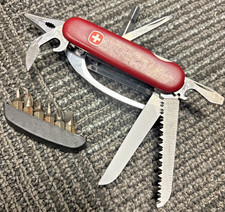 Wenger Pocket Grip Multi Tool With Pliers Swiss Army Knife Rare Vintage picture