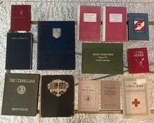 Cornell University Rare Antiquarian 13 Book Collection  Cornell Register 1868-69 picture