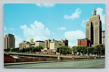 Postcard Skyline of St Paul Minnesota, Vintage Chrome M9 picture