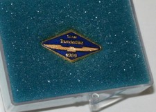 Rare Ford 1989 Team Thunderbird Auto Car Employee Lapel Hat Pin Tie Tac New MIB picture