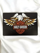 Harley Davidson Motorcycle Vintage Style Tin Bar Sign Man Cave Collectible New picture