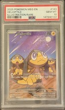 2025 Pokemon Helioptile 143/132 Illustration Rare Mega Evolution PSA 10 GEM MT ✅ picture