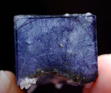 30g Natural Bismuthinite Purple FLUORITE & Crystal Mineral Specimen/Yaogangxian picture