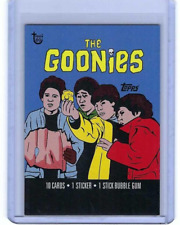 THE GOONIES WRAPPER ART CARD NO.52 TOPPS 2018 IN TOP LOADER picture