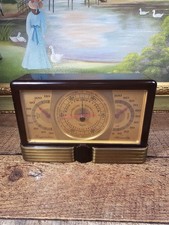 1926 Art Deco Bakelite Taylor Instruments Barometer Stormoguide  picture