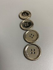 Burberry melat silver colour repair butoons 4 pc picture