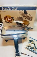 Vintage Vitantonio Pizzelle Chef 300 Italian Cookie Maker Baker USA Tested/Works picture