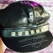 Vintage 70s Harley-Davidson Biker Cap picture