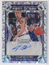 NBA JASON WILLIAMS AUTO 2021 22 PRIZM BASKETBALL Fast Break Autograph SIGNATURES picture