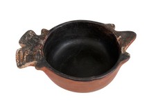#E Vintage Indigenous Karaja Ceramic Zoomorphic Bowl Brazil picture