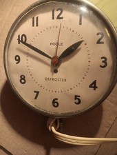 MCM POOLE MFG. CORP WEEDSPORT NEW YORK DEFROSTER TIMER KITCHEN CLOCK 6