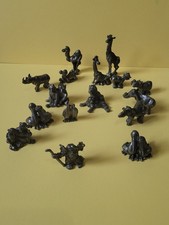 Vintage Noah’s Ark 16 Piece Pewte Animal 1.75